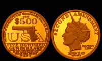 2010 Gold Gun Dollar - GDG2010
