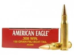 5 Boxes Federal 308 Win. 150 Gr. FMJBT - AE308D 5 Boxes Federal 308 Win. 150 Gr. FMJBT - AE308D