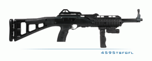 HI-POINT CARBINE TGT STK W/FORWARD GRIP AND LIGHT - 4595FG FL TS HI-POINT CARBINE TGT STK W/FORWARD GRIP AND LIGHT - 4595FG FL TS