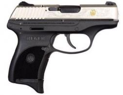 RUGER LC9-TG 9MM Engraved with gold Ruger emblem - 3207 RUGER LC9-TG 9MM Engraved with gold Ruger emblem - 3207