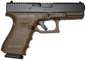 Glock G19 Gen 4 Flat Dark Earth 9mm Glock G19 Gen 4 Flat Dark Earth 9mm