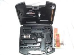 Walther Arms P22 Q .22 LR 3.42 10+1 Black Nickel Slide Black Interchangeable Backstrap Grip