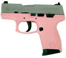 Taurus PT138PRO 380 12RD Stainless PINK - 1-138039PG-12 Taurus PT138PRO 380 12RD Stainless PINK - 1-138039PG-12