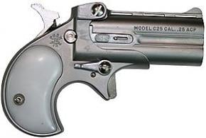 Cobra Firearms Satin/Pearl 25 ACP Derringer - DDC25S Cobra Firearms Satin/Pearl 25 ACP Derringer - DDC25S