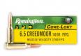 Remington Ammunition Core-Lokt 6.5 Creedmoor 140 gr Core-Lokt Pointed Soft Point (PSPCL) 20 Bx/ 10 Cs - 27657