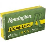 Remington Ammunition Core-Lokt 6.5 Creedmoor 140 gr Core-Lokt Pointed Soft Point (PSPCL) 20 Bx/ 10 Cs - 27657