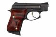 Taurus PT25 25ACP Blue/Gold Rosewood Grips; Factory Reconditione