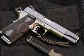 WILSON COMBAT CQB, ARMOR TUFF FRONT REAR SIGHT TRITIUM OD FR - CQBFS45BG WILSON COMBAT CQB, ARMOR TUFF FRONT REAR SIGHT TRITIUM OD FR - CQBFS45BG