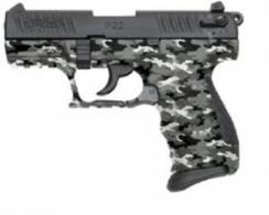 WALTHER P22Q .22 LR 10+1 3.4 URBAN CAMO - QAP22518 WALTHER P22Q .22 LR 10+1 3.4 URBAN CAMO - QAP22518