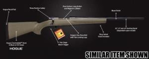 Howa-Legacy Legacy .30-06 Springfield Bolt-Action Rifle, Fluted Barrel, Hogue Black Stock 22" - HGR53202+ Howa-Legacy Legacy .30-06 Springfield Bolt-Action Rifle, Fluted Barrel, Hogue Black Stock 22" - HGR53202+