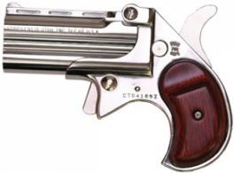 Cobra Firearms Big Bore Chrome/Wood 380 ACP Derringer - CB380CR Cobra Firearms Big Bore Chrome/Wood 380 ACP Derringer - CB380CR