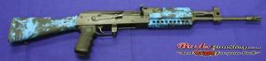 M10-762 AK STYLE RIFLE NAUGHTY FIRE ON BLUE - M10762NFB M10-762 AK STYLE RIFLE NAUGHTY FIRE ON BLUE - M10762NFB