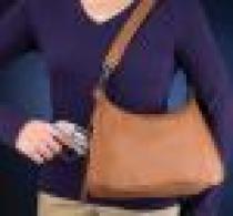 GTM-0070 Concealed Carry Basic Hobo Handbag Red - GTM-0070RD