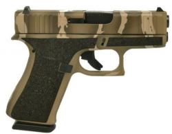 Glock 43X 9mm Tan Tiger Stripe 10+1