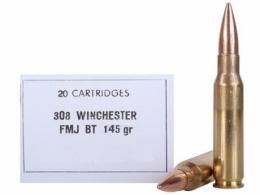 PRVI Partizan 308 145gr. FMJ, 20 rounds - PP308F PRVI Partizan 308 145gr. FMJ, 20 rounds - PP308F