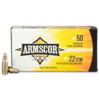Armscor 22 TCM 40gr. Jacketed Hollow Point, 50 RDS - AM22TCM Armscor 22 TCM 40gr. Jacketed Hollow Point, 50 RDS - AM22TCM