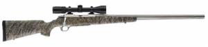 Browning A-Bolt II Long Range Hunter Rifle, .300 RUM, 26" Stainless Barrel, Mossy Oak Camo - 035707244