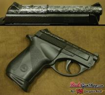 TAURUS PT22 .22 LR PISTOL BLUE POLY W/ ENGRAVED - 1220031PLYE TAURUS PT22 .22 LR PISTOL BLUE POLY W/ ENGRAVED - 1220031PLYE