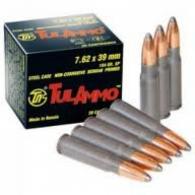 Tula 7.62x39 154gr. Soft Point, 20 - TULA76239SP Tula 7.62x39 154gr. Soft Point, 20 - TULA76239SP