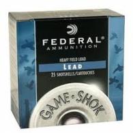 Federal 20ga 2 3/4" 7/8oz #8 shot, 25rds - H2008B Federal 20ga 2 3/4" 7/8oz #8 shot, 25rds - H2008B