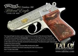 WAL PPK/S FEDERAL EAGLE 380ACP 7RD ONE OF 400 - 151265