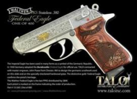 WAL PPK/S FEDERAL EAGLE 380ACP 7RD ONE OF 400 - 151265 WAL PPK/S FEDERAL EAGLE 380ACP 7RD ONE OF 400 - 151265