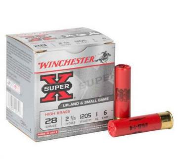 Winchester 28 Ga. High Brass Game Load 2 3/4" 1 oz, #6 Lead