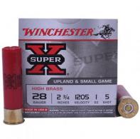 Winchester 28 Ga. High Brass Game Load 2 3/4" 1 oz, #5 Lead - X28H5 Winchester 28 Ga. High Brass Game Load 2 3/4" 1 oz, #5 Lead - X28H5