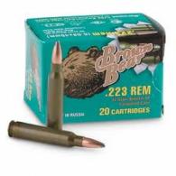 Brown Bear 223 Remington 55gr. Jacketed Hollow Point, 20 Rounds - AB223HP