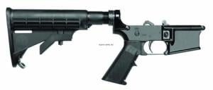 Del-Ton AR-15 Complete with Collapsible Stock 223 Remington/5.56 NATO Lower Receiver - LR102T