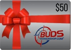 $50.00 BudsGunShop.com Gift Card