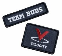 Team Buds Velcro Patches