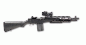 Springfield Armory SOCOM II M1A 7.62mm, Black, Cluster Rail - AA9627LE