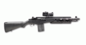 Springfield Armory SOCOM II M1A 7.62mm, Black, Ext Cluster Rail - AA9629LE