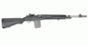 Springfield Loaded M1A 7.62mm, Black Fiberglass, Stainless Steel - MA9826LE