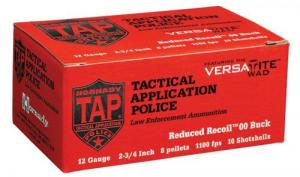 Hornady TAP Custom Buckshot 12 Gauge Ammo 10 Round Box - 86265LE Hornady TAP Custom Buckshot 12 Gauge Ammo 10 Round Box - 86265LE