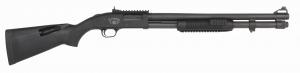 Mossberg & Sons 590 Blackwater 12ga 20" 9 shot Parkerized Speedfeed - 51772LE
