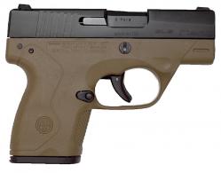 Beretta Nano 9mm Flat Dark Earth - JMN9S55LELE Beretta Nano 9mm Flat Dark Earth - JMN9S55LELE