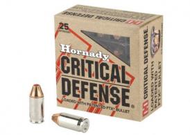 Main product image for Hornady .380 ACP 90gr FTX Critical Defense