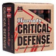 Hornady .38 Spc Critical Defense 110 Grain 25ct - 90310LE Hornady .38 Spc Critical Defense 110 Grain 25ct - 90310LE