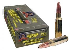 Founding Fathers SubSonic 308/7.62x51 165gr 20rd BTSP Founding Fathers SubSonic 308/7.62x51 165gr 20rd BTSP