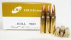 Magtech Tactical/Training Full Metal Jacket 7.62 NATO Ammo 147 gr 50 Round Box - 762AM
