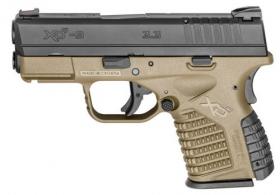 Springfield Armory XD-S Essential 9mm Pistol 3.3 FDE - XDS9339DEE Springfield Armory XD-S Essential 9mm Pistol 3.3 FDE - XDS9339DEE