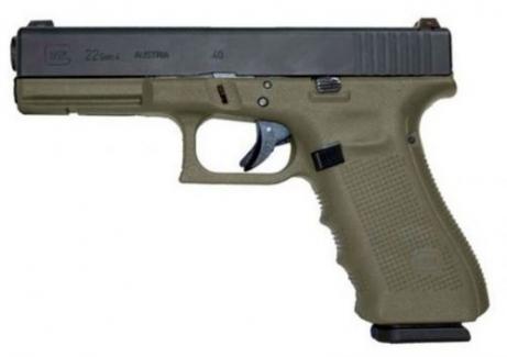Glock 22 Gen 4 .40 S&W 15+1 Battlefield Green - PG2250203BFG