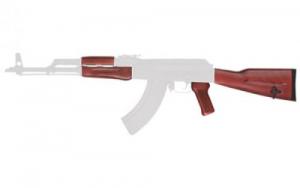 TAPCO TIMBERSMITH AK47 WOOD STOCK SET RED LAMINATE - TIM06000RED