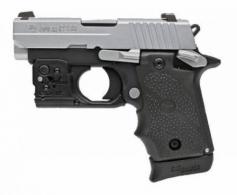 Sig Sauer P238 .380 ACP 2.7" 2-Tone with 3 mags, Viridian Laser & Holster - 238380TVRL