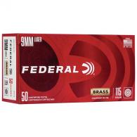Federal Range and Target 9mm Luger 115gr FMJ CASE - RTP9115C