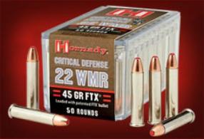 Hornady .22 MAG  45gr Critical Defense 50rd - 83200LE