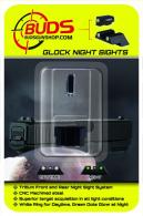 Buds Gun Shop tritium Night Sights for All Full Size Glocks FREE SHIPPING - BGSDRGL Buds Gun Shop tritium Night Sights for All Full Size Glocks FREE SHIPPING - BGSDRGL