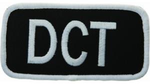 UMLE DCT ID Patch Black/White S  2 1/4x4 1/4 " - 7705029